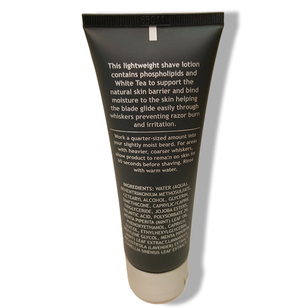 Conditioning Shave Lotion back Ingredients