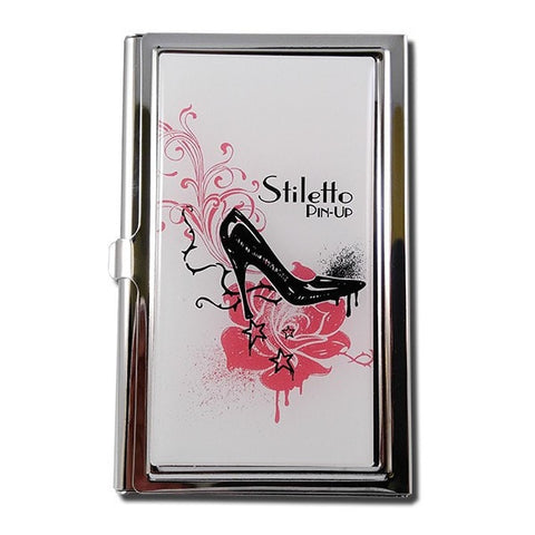 Black Stiletto - This style case has a retro but modern edgy feel to it.